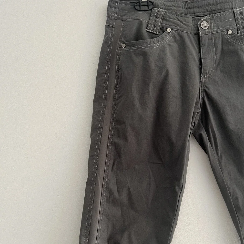 Kuhl Pants Womens Size 8 Regular Gray Outdoor Hiking Stretch Utility Pockets‎